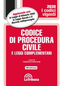 codice-di-procedura-civile-e-leggi-complementari-2020-la-tribuna